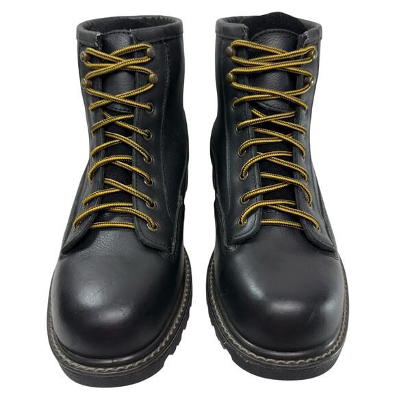 Wolverine Work Boots‎ Men Size 10.5 M Waterproof Floorhand Steel Toe Leather NEW - Picture 2 of 11